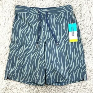 Fair Harbor Shorts Men's‎ S Dark Denim Tiger Stripe NWT The Ozone 10 Short Liner